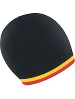 Result Headwear R 368X Pletená čepice s kontrastními pruhy 28.368X black/yellow-red