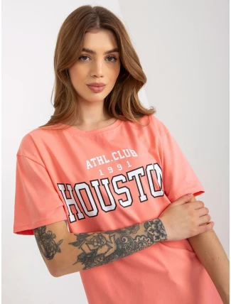 Dámské tričko EM TS 527 1.26X broskvová - FPrice Dámské tričko EM TS 527 1.26X broskvová - FPrice