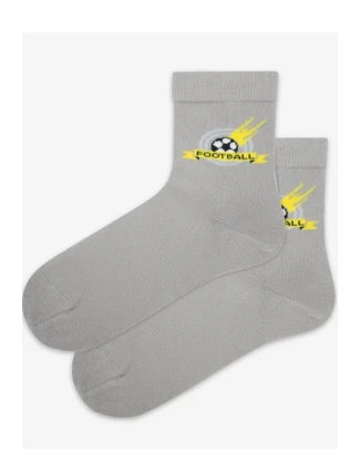 CHLAPECKÉ VZOROVANÉ PONOŽKY 11-15 LET W024