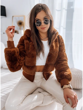 Dámská bunda FERNANDA camel FashionStreet TY2285z