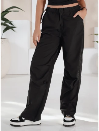 Dámské padákové kalhoty MORAT black FashionStreet UY1663