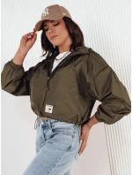 Dámská přechodná bunda s kapucí ISCAR zelená FashionStreet TY4210