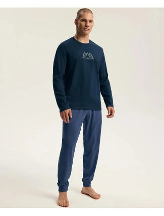 Pyžamo Henderson 45499 Fin, dlouhé rukávy, velikost M–3XL Pyžamo Henderson 45499 Fin, dlouhé rukávy, velikost M–3XL
