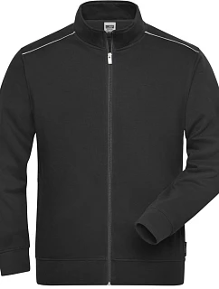 Daiber JN 894 Pánská pracovní mikina - Solid 02.0894 black