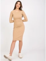 Šaty EM SK 691.52P velbloud Šaty EM SK 691.52P velbloud