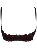 Podprsenka V-10041 černá/červená - Axami