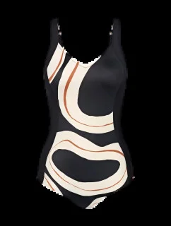 Dámské jednodílné plavky Summer Allure OW 01 černé - Triumph