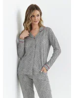 Pyžamo Cana 410 dlouhé/r S-XL na zip Pyžamo Cana 410 dlouhé/r S-XL na zip