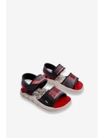 Dětské sandály Grendene Kids JJ385011 Černo-červené