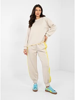 IT DR tepláky 22216.95 světle béžové