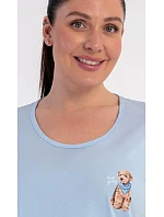 Dámské pyžamo kapri Toy pudl Dámské pyžamo kapri Toy pudl