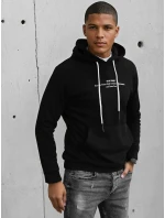 Pánská černá mikina FashionStreet BX5458