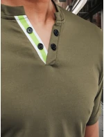 Pánské zelené polo tričko FashionStreet RX5629