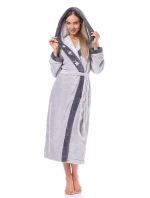 Dlouhý dámský župan L&L 9145 Hft 4XL