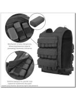 Tréninková vesta s 30kg zátěží z Cordury HMS KTO30