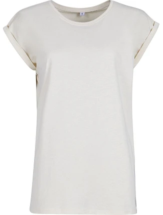 Build your Brand BY 021 Dámské tričko 56.0021 white sand