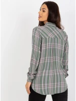 Halenka D70039Z11082A khaki barva Halenka D70039Z11082A khaki barva