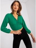 Halenka DHJ BZ 15672.40 zelených Halenka DHJ BZ 15672.40 zelených