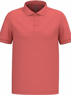 Kariban K 254 Pánské piqué polo 20.K254 true coral