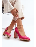 Lodičky Na Podpatku Laura Messi 2746 Růžové