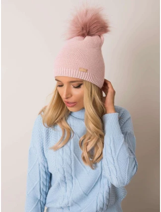 Dámská čepice.69 světle růžová