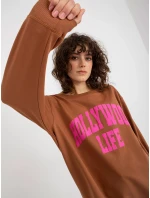 Mikina VI BL 3102.01P světle hnědá Mikina VI BL 3102.01P světle hnědá