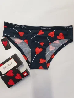 Dámské kalhotky John Frank WJFD-S127-HEART