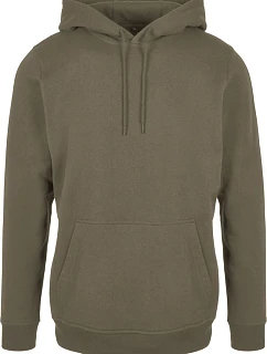 Build your Brand BB 001 Pánská mikina s kapucí 56.B001 olive