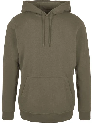 Build your Brand BB 001 Pánská mikina s kapucí 56.B001 olive Build your Brand BB 001 Pánská mikina s kapucí 56.B001 olive