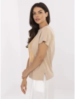 Tričko CLM TS 1704.85 camel