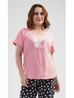 Dámské pyžamo kapri Motýl Dámské pyžamo kapri Motýl