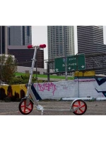 Koloběžka Razor A5 Lux 13073001 (stříbrná barva)