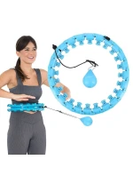 HMS HHW01 obruč s lemováním a závažími modrá