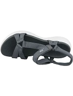 Skechers On The Go 600 15316-CHAR šedé sandály Skechers On The Go 600 15316-CHAR šedé sandály