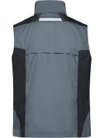 Daiber JN 822 Pracovní vesta - Strong 02.0822 carbon/black