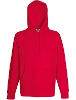 Fruit of the Loom Lightweight Hooded Sweat Pánská raglánová mikina s kapucí 16.2140 red Fruit of the Loom Lightweight Hooded Sweat Pánská raglánová mikina s kapucí 16.2140 red
