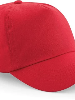 Beechfield B 10 5 panelová kšiltovka "Original" 53.0010 bright red