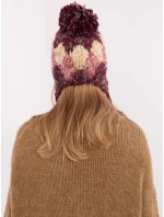 Čepice AT CZ CHA9213.91 bordó Čepice AT CZ CHA9213.91 bordó