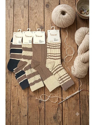 Ponožky WiK Xintao 3131, model 99306, kašmír, velikosti 35–42 Ponožky WiK Xintao 3131, model 99306, kašmír, velikosti 35–42