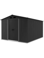 KOVOVÝ ZAHRADNÍ DOMEK NA NÁŘADÍ 312X257X202CM KOVOVÝ ZAHRADNÍ DOMEK NA NÁŘADÍ 312X257X202CM