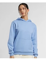 Build your Brand BY 289 Dámská oversize mikina s kapucí "Fluffy" 56.0289 lilac