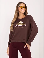 Halenka RV BL A1218.11P tmavě hnědá