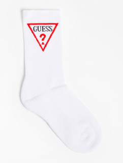 Ponožky O0BY08ZZ00I - A009 bílá - Guess