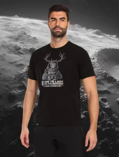 Pánské tričko LTD CALYPSO-M Černá s potiskem - Kilpi