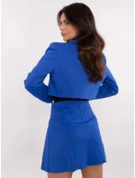 Dámská sukně DHJ SD 8792.68 Kobaltově modrá - FPrice Dámská sukně DHJ SD 8792.68 Kobaltově modrá - FPrice