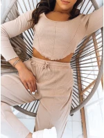 Dámský komplet EMILIO light beige FashionStreet AY0857