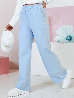 Dámské tepláky se širokými nohavicemi DRESLINA modrá FashionStreet UY2694