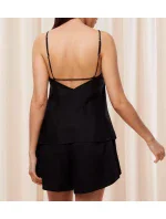 Dámské pyžamo Silky Sensuality PSW X - BLACK - černá 0004 - TRIUMPH
