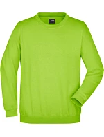 Daiber JN 40 Mikina z těžké bavlny 02.0040 lime green