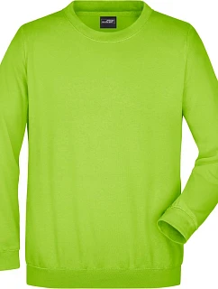 Daiber JN 40 Mikina z těžké bavlny 02.0040 lime green